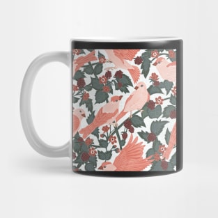 American Goldfinch in Blackberry vines Mug